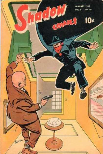 Shadow Comics 94 - January 1949 - Volume 8 - No 10 - Attack - Upside Down