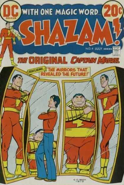 Shazam 4 - The Original Captain Marvel - With One Magic Word - The Mirrors That Revealed The Future - Funhouse - Mirrors