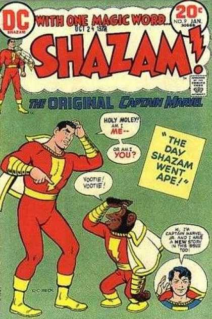 Shazam 9 - Man - Bat - Cape - Hero