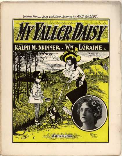 Sheet Music - My yaller Daisy; Mah yaller Daisy