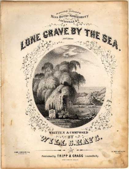 Sheet Music - Lone grave by the sea