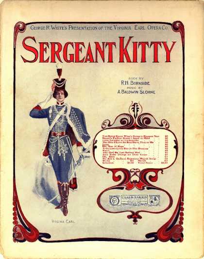 Sheet Music - Love; Sergeant Kitty