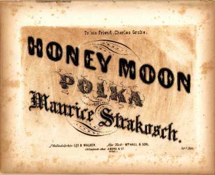Sheet Music - Honey moon polka