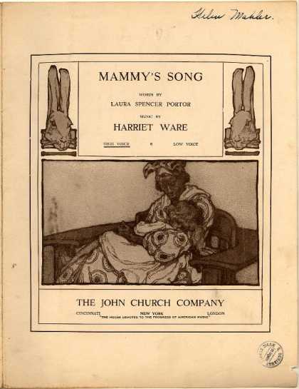 Sheet Music - Mammy's song