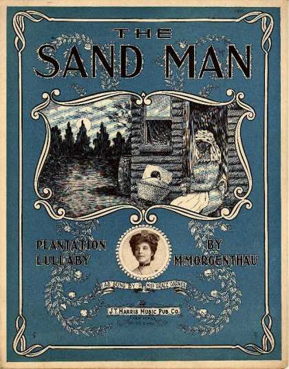 Sheet Music - Sand man; Plantation lullaby
