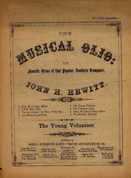 Sheet Music - The young volunteer