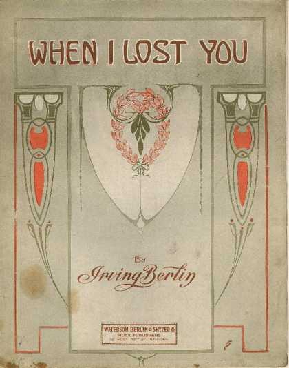 Sheet Music - When I lost you