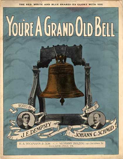 Sheet Music - You're a grand old bell