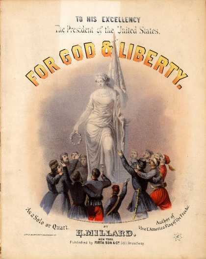 Sheet Music - For God and liberty