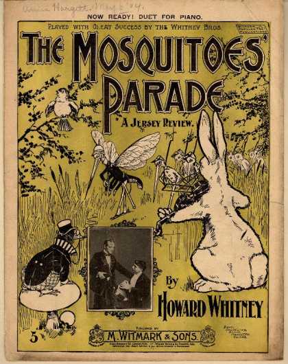Sheet Music - The mosquitoes' parade; A Jersey review
