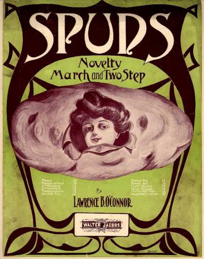 Sheet Music - Spuds; Novelty march and two step