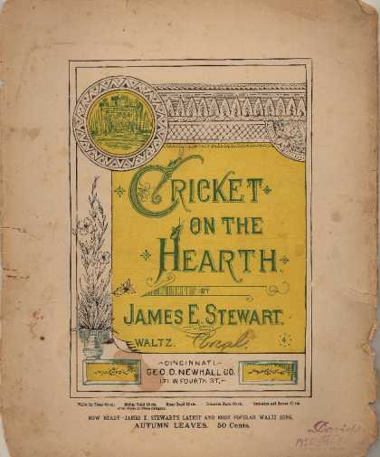 Sheet Music - Cricket on the hearth
