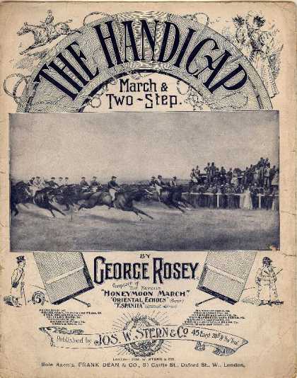 Sheet Music - The handicap march & two-step dance