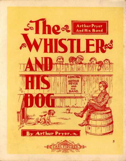 Sheet Music - The whistler and his dog; Caprice