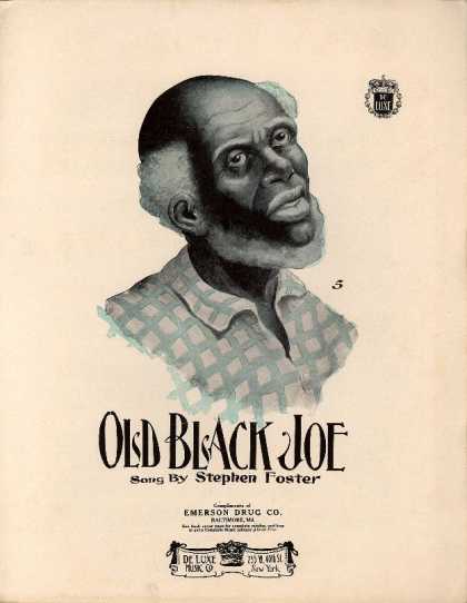 Sheet Music - Old black Joe
