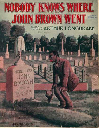 Sheet Music - Nobody knows where John Brown went