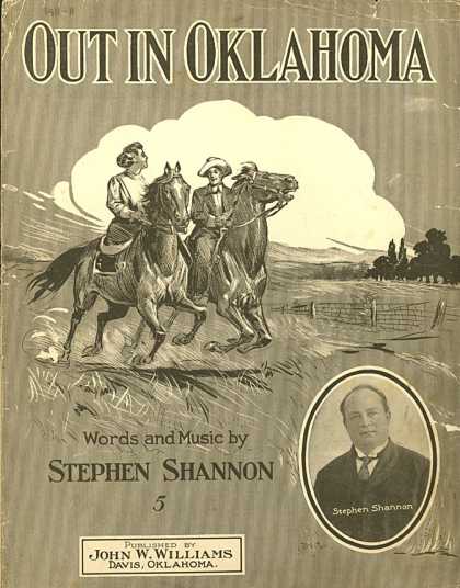Sheet Music - Out in Oklahoma