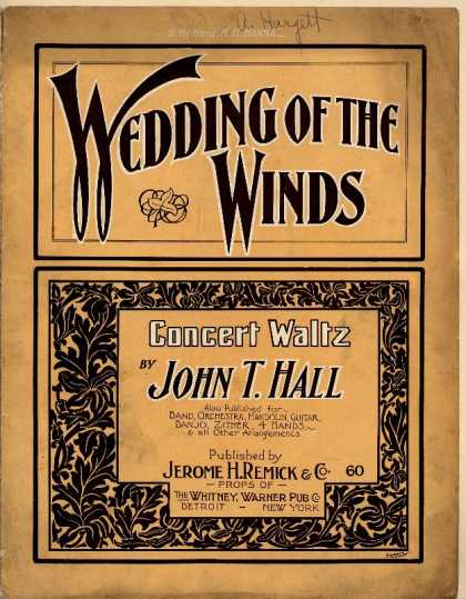 Sheet Music - Wedding of the winds