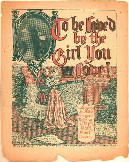 Sheet Music - To be loved by the girl you love