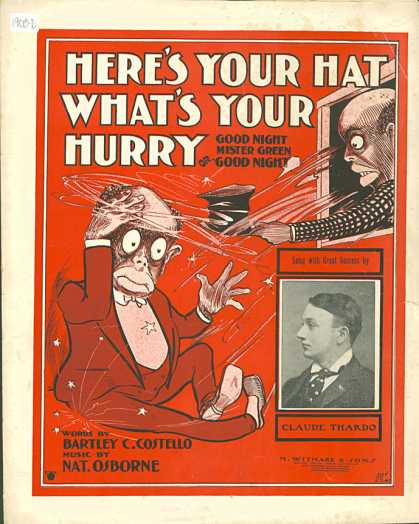 Sheet Music - Here's your hat