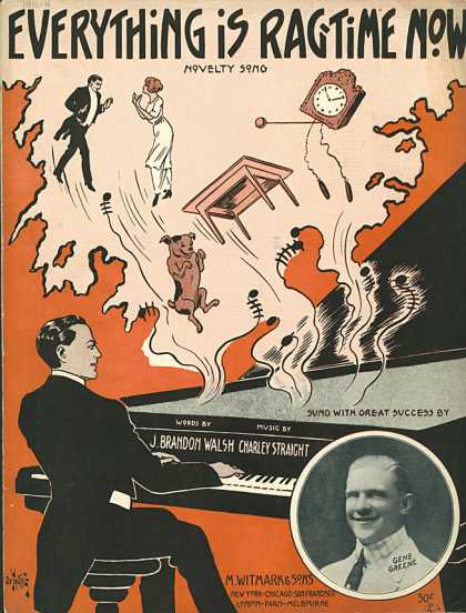 Sheet Music - Everything is ragtime now