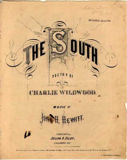 Sheet Music - The South