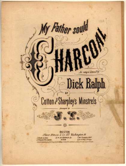 Sheet Music - My father sould charcoal