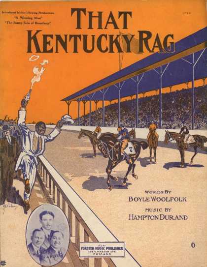Sheet Music - That Kentucky rag; A winning miss; The sunny side of Broadway