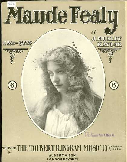 Sheet Music - Maude Fealy