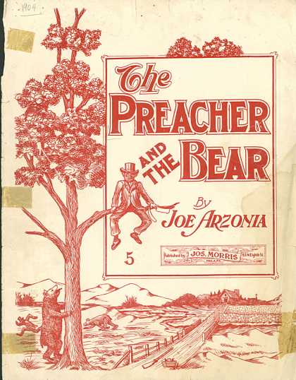 Sheet Music - The preacher and the bear