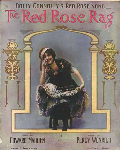 Sheet Music - The red rose rag
