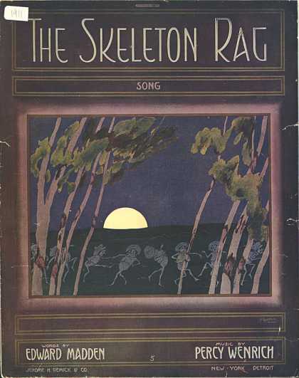 Sheet Music - The skeleton rag