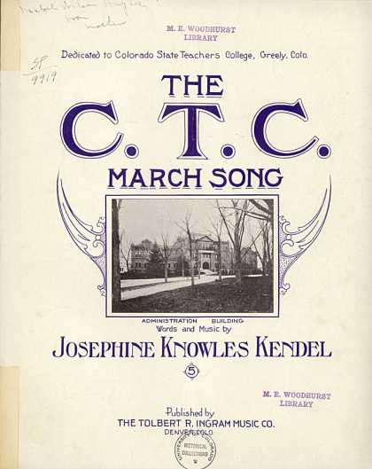 Sheet Music - The C.T.C. march song