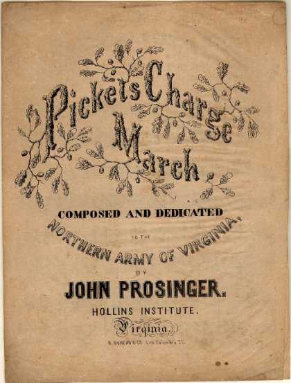 Sheet Music - Pickets charge march