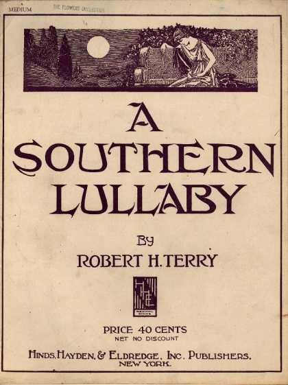 Sheet Music - A southern lullaby