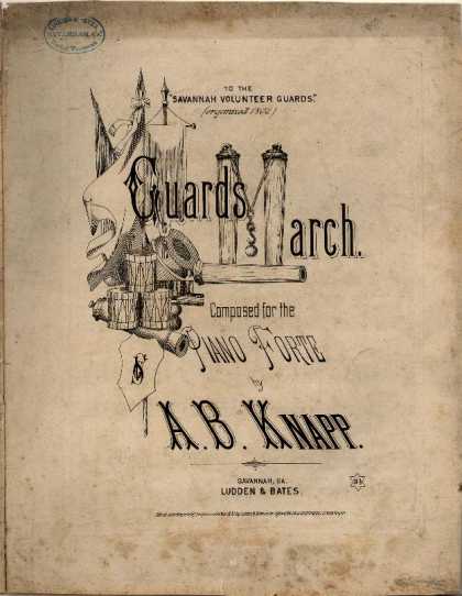 Sheet Music - Guards march