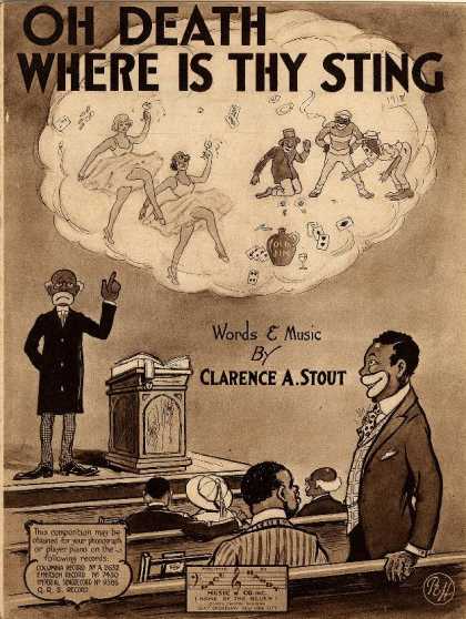 Sheet Music - Oh death where is thy sting
