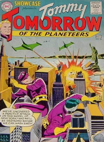 Showcase 46 - Dc - Tommy Tomorrow Of The Planeteers - Oct No45 - 2