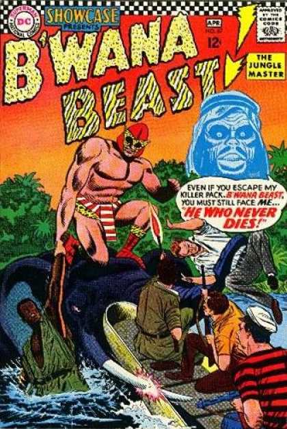 Showcase 67 - Bwana Beast - The Jungle Master - He Who Never Dies - Tusk - Blue Head