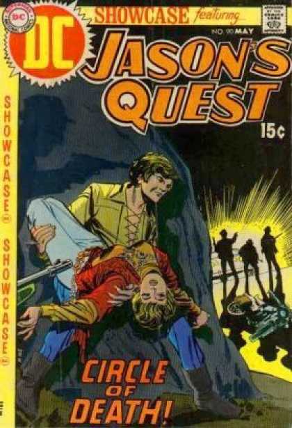 Showcase 90 - Jason Quest - Rescue - Circle Of Death - Motorcycle - Dc - Dick Giordano