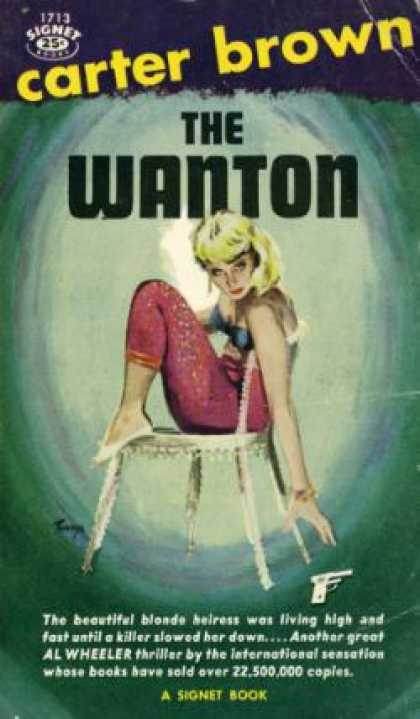 Signet Books - The Wanton - Carter Brown