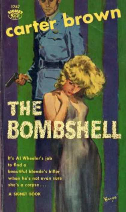 Signet Books - The Bombshell - Carter Brown