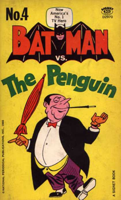 Signet Books - Batman Vs. the Penguin