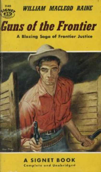 Signet Books - Guns of the Frontier - William Macleod Raine
