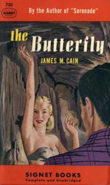 Signet Books - Butterfly Violence and Incest In Kentucky #720 - James Cain