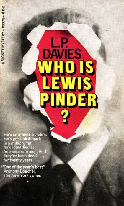 Signet Books - Who Is Lewis Pinder? - L. P. Davies