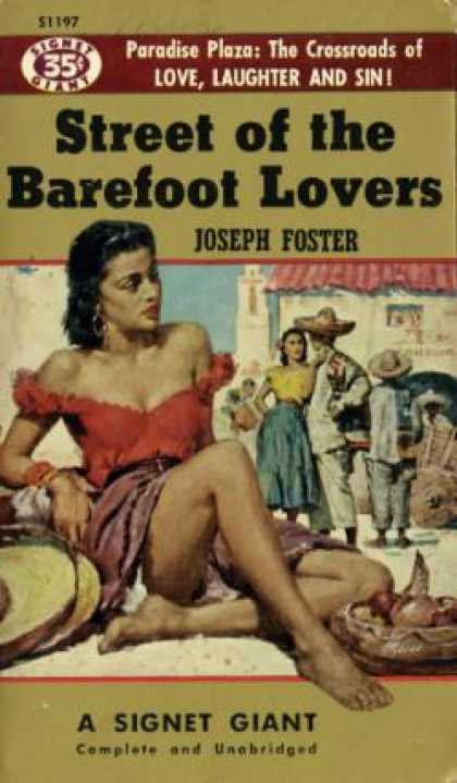 Signet Books - Street of the Barefoot Lovers - Joseph Foster