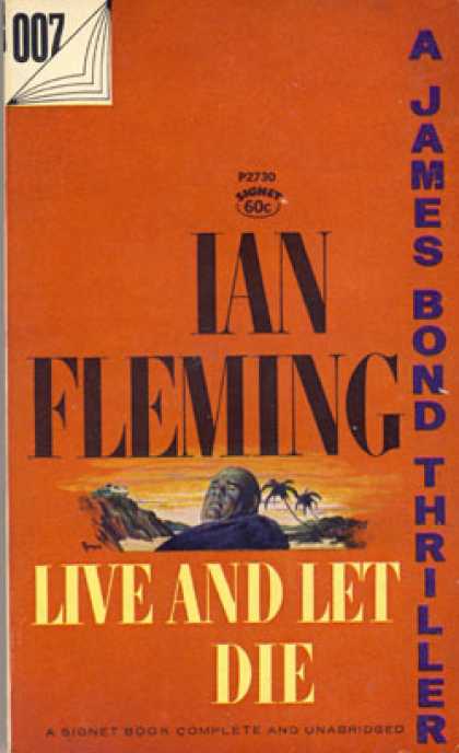 Signet Books - Live and Let Die - Ian Fleming