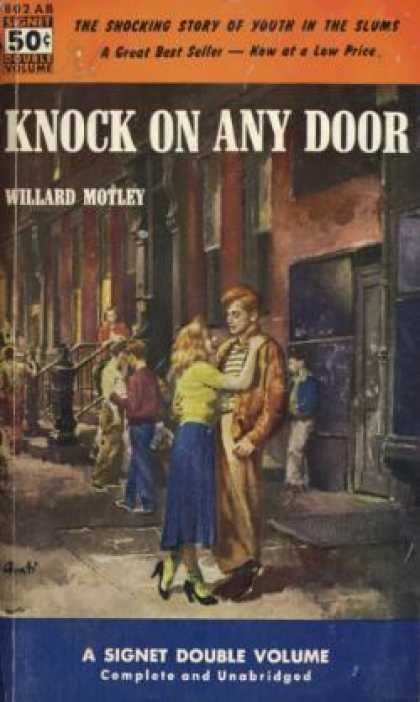 Signet Books - Knock On Any Door - Willard Montley