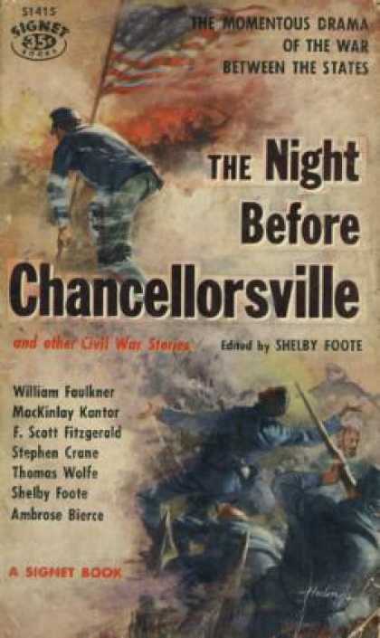 Signet Books - The Night Before Chancellorsville and Other Civil War Stories - Shelby Foote